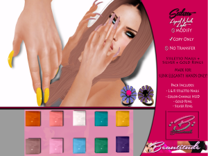 Beautitude Elegant1 Liquid Stiletto Nails AD
